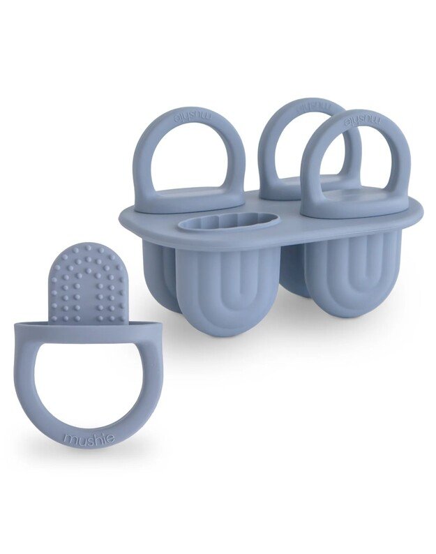 Mushie toddler ice pop tray Tradewinds
