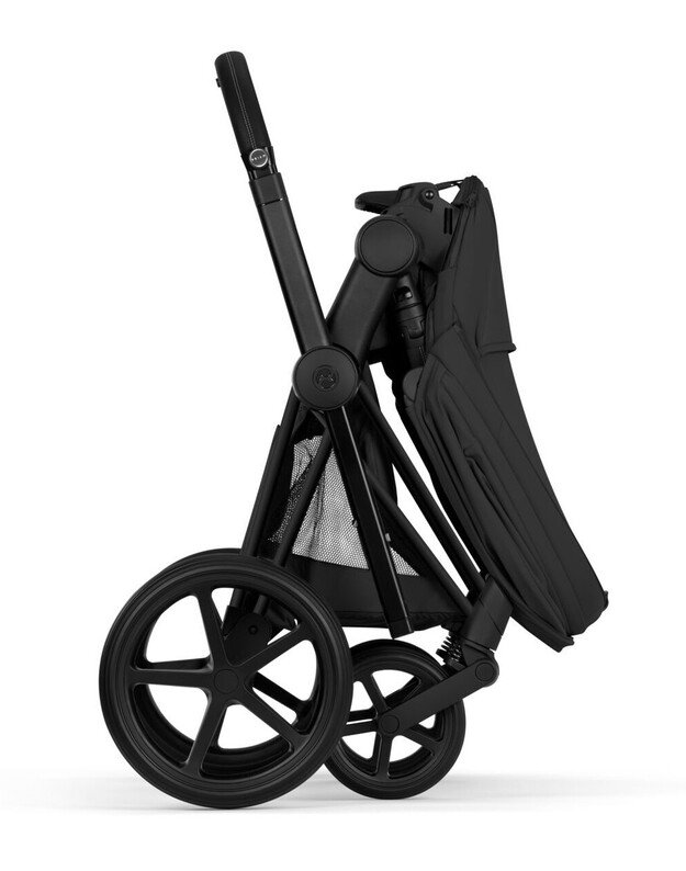 CYBEX PRIAM V5 vežimėlio komplektas 2in1 Sepia Black, rėmas Matt Black