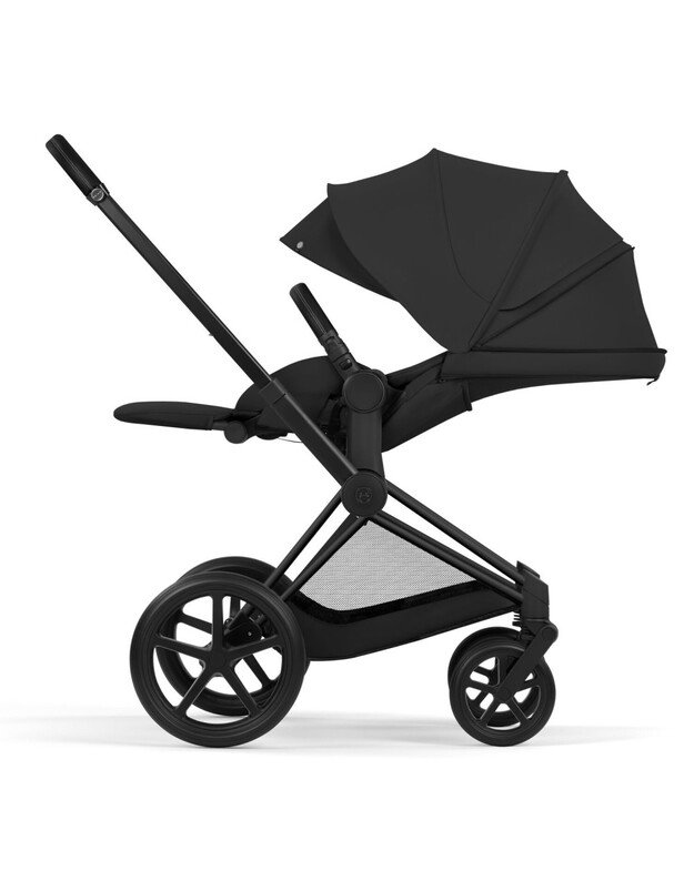 CYBEX PRIAM V5 vežimėlio komplektas 2in1 Sepia Black, rėmas Matt Black