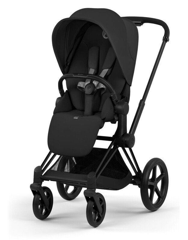 CYBEX PRIAM V5 vežimėlio komplektas 2in1 Sepia Black, rėmas Matt Black