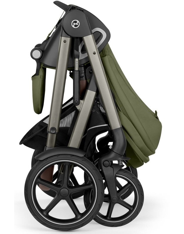 Cybex Talos S Lux V2 vežimėlis TPE Moss Green, žalias