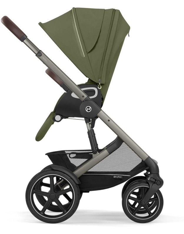 Cybex Talos S Lux V2 vežimėlis TPE Moss Green, žalias
