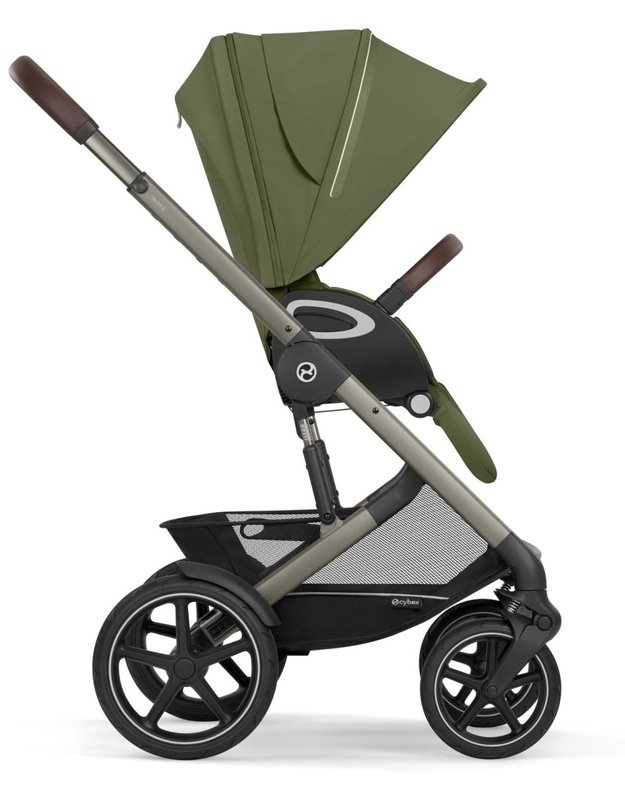 Cybex Talos S Lux V2 vežimėlis TPE Moss Green, žalias