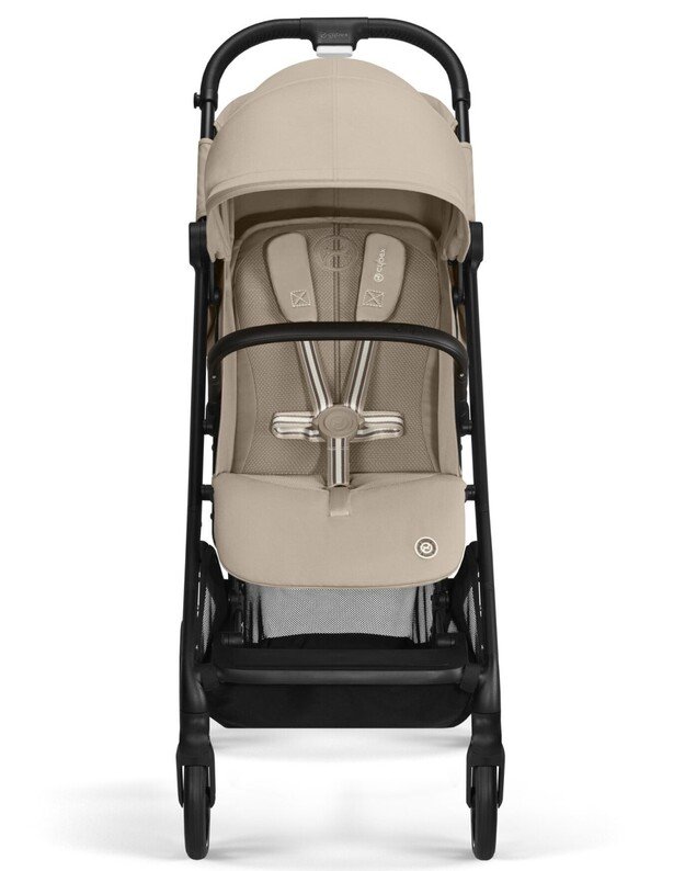 Vežimėlis Cybex Beezy BLK Almond Beige, smėlio spalvos