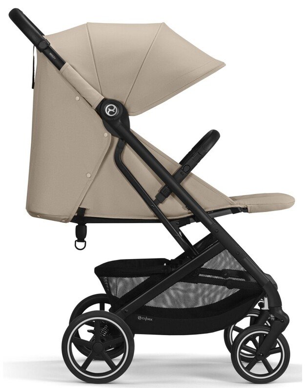 Vežimėlis Cybex Beezy BLK Almond Beige, smėlio spalvos