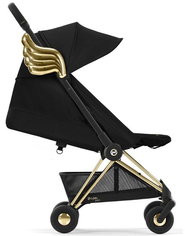 Vežimėlis CYBEX COYA Jeremy Scott Wings, juodas