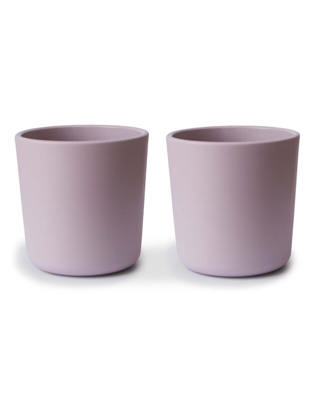Mushie puodeliai Soft Lilac, 2vnt, alyviniai