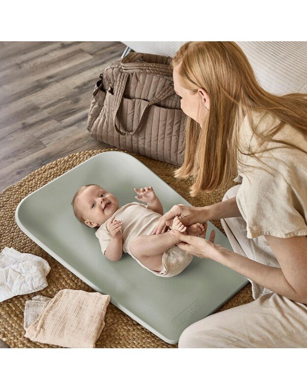 Leander Matty changing mat 50x70 cm Sage Green 1