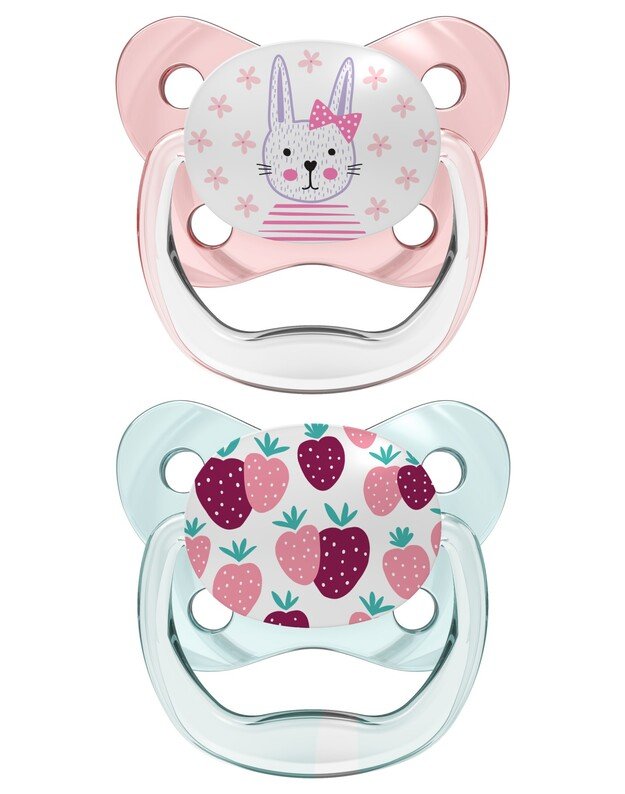 Dr Brown's māneklītis PreVent Butterfly 0-6 mēneši, 2 gab, rozā Dr Brown's māneklītis PreVent Butterfly 0-6 mēneši, 2 gab, rozā