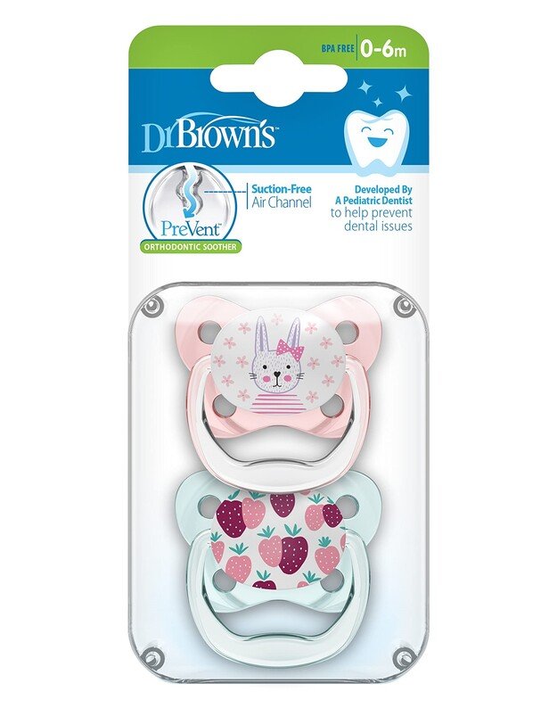 Dr Brown's māneklītis PreVent Butterfly 0-6 mēneši, 2 gab, rozā 1 Dr Brown's māneklītis PreVent Butterfly 0-6 mēneši, 2 gab, rozā 1