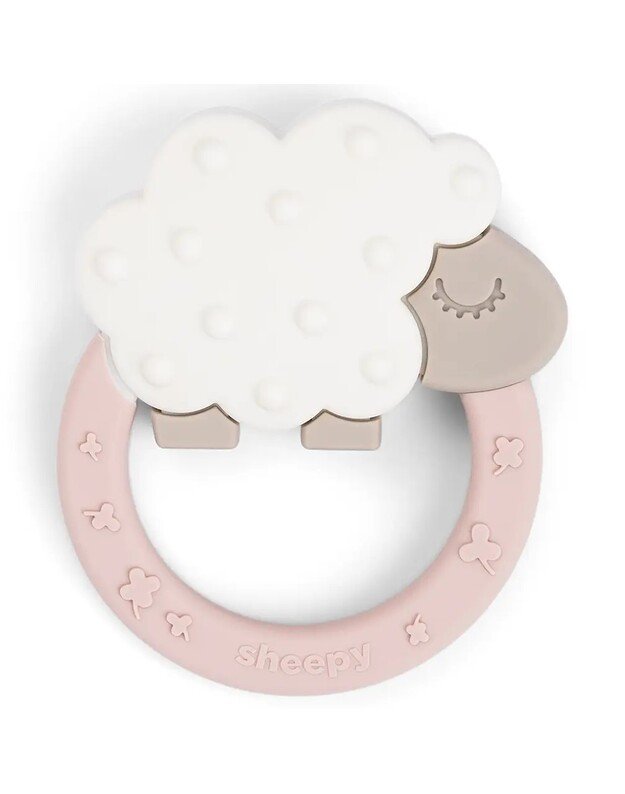 Done by Deer silikoninis kramtukas Sheepy, rausvas 1