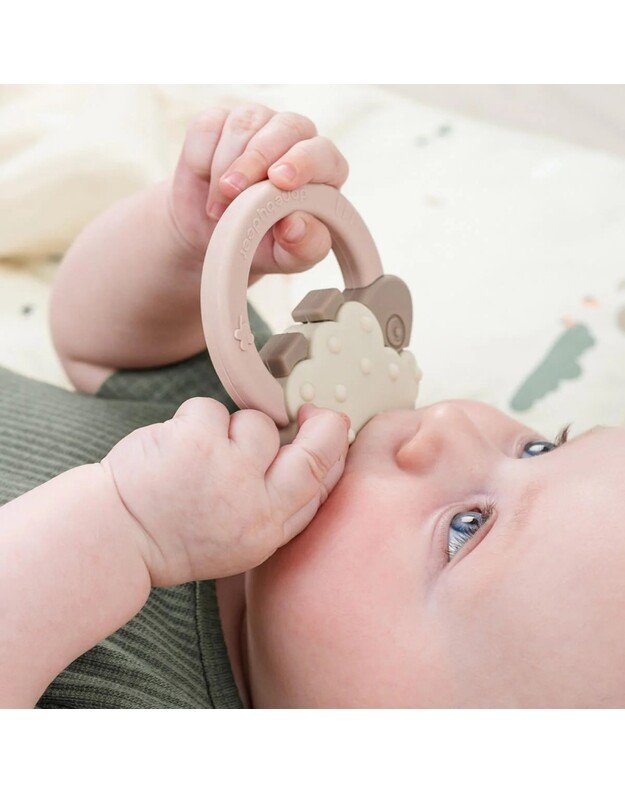 Done by Deer silikoninis kramtukas Sheepy, rausvas 2