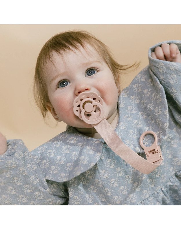 BIBS čiulptuko laikiklis Loop Blush, rausvas 3