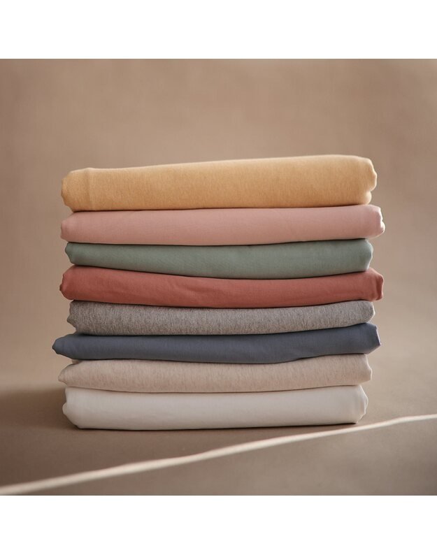 Mushie baby carrier wrap Mustard Melange 6