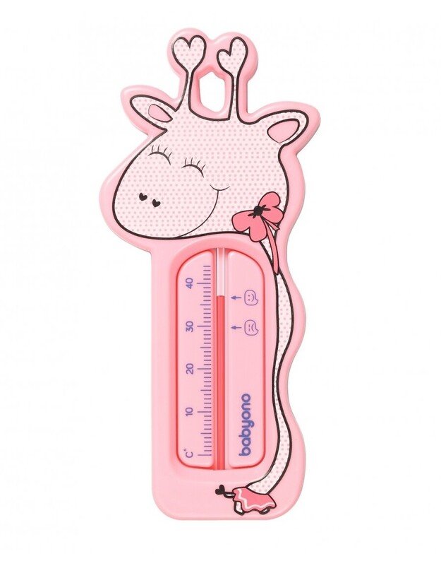 BabyOno plaukiojantis vonios termometras Giraffe, įvairių spalvų 1