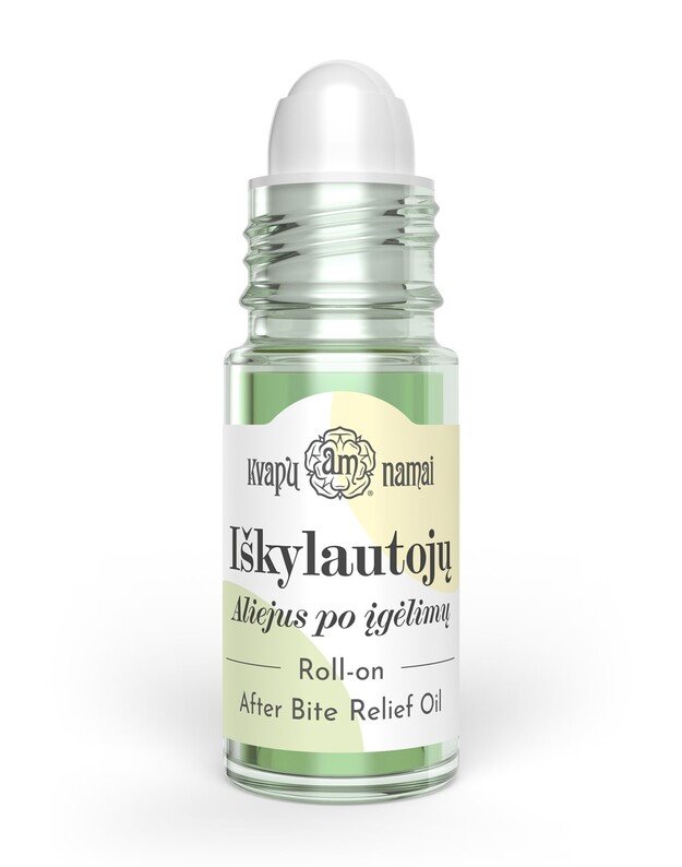 KN IŠKYLAUTOJŲ aliejus po įgėlimo, buteliukas su rutuliniu aplikatoriumi 1