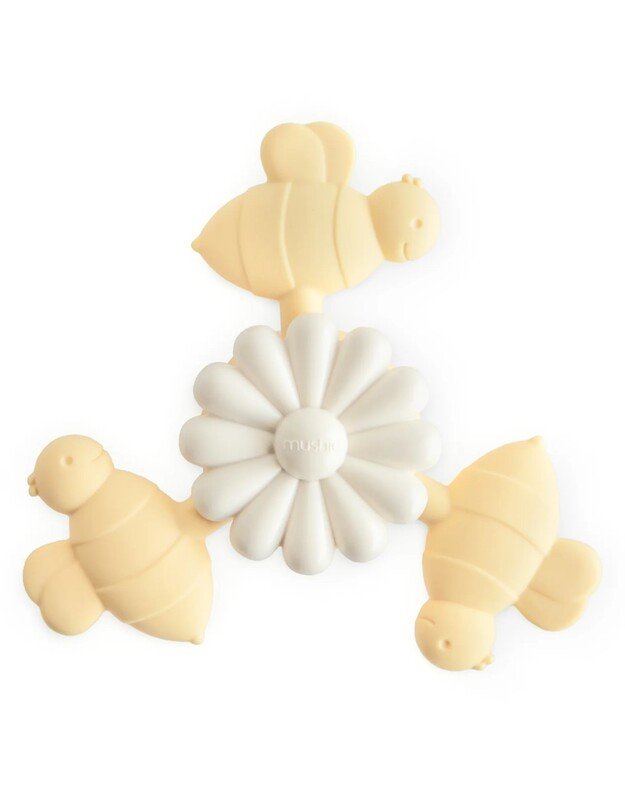 Mushie prilimpantis sukamasis žaislas Spinner Bee