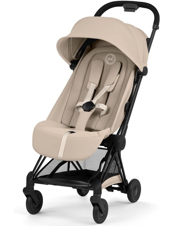 Cybex  COYA vežimėlis BLK Cozy Beige, smėlio spalvos