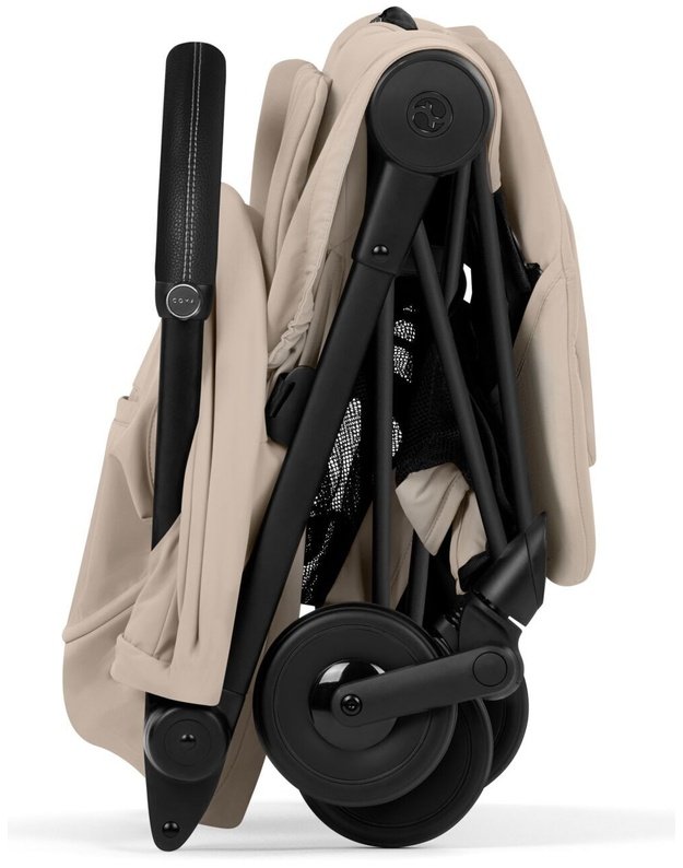 Cybex  COYA vežimėlis BLK Cozy Beige, smėlio spalvos