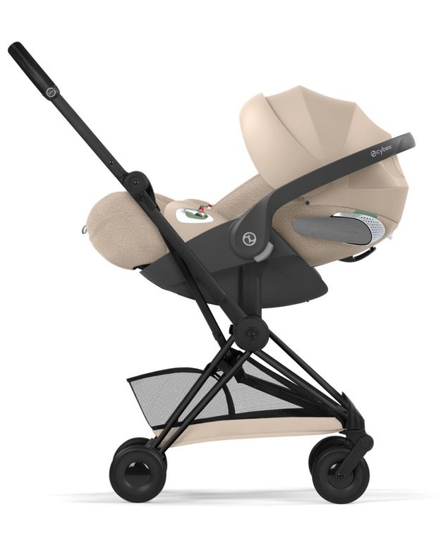 Cybex  COYA vežimėlis BLK Cozy Beige, smėlio spalvos