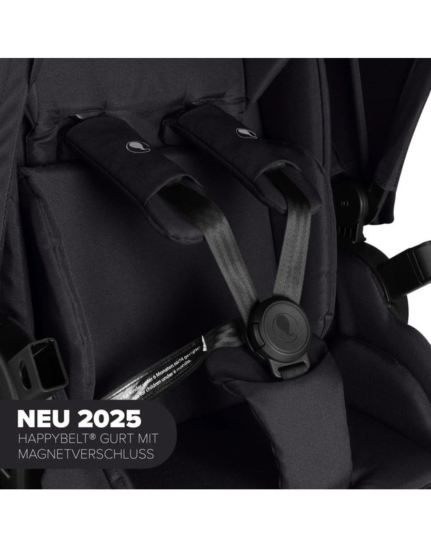 ABC Design Salsa 5 Air 2in1 vežimėlis Coal, juodas