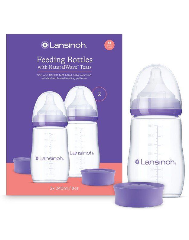 Lansinoh maitinimo buteliukų komplektas, 2x240 ml
