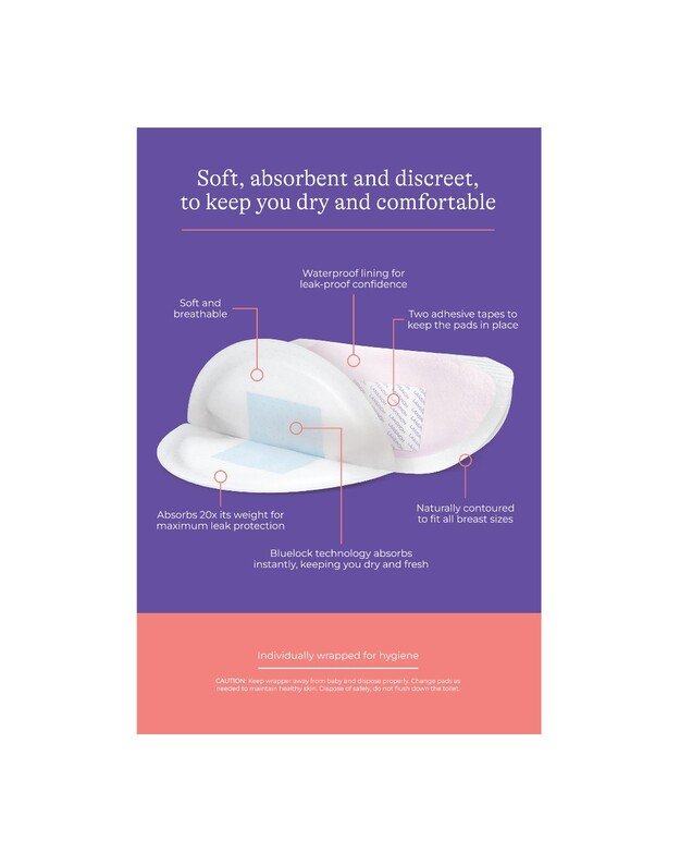 Lansinoh disposable nursing pads, 60 pk 1
