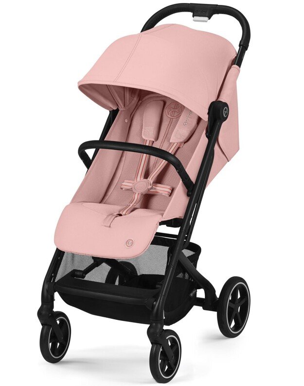 Vežimėlis Cybex Beezy BLK Candy Pink, rožinis