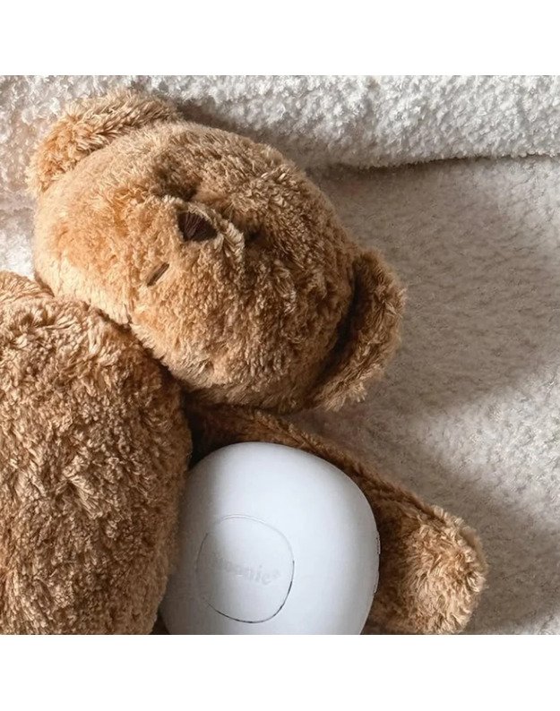 Moonie 2.0 garsus skleidžiantis migdukas Bear Cappuccino