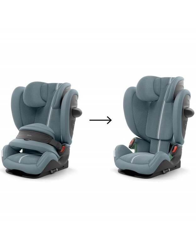 Cybex autokėdutė Pallas G2 76-150cm PLUS Stormy Blue, melsva