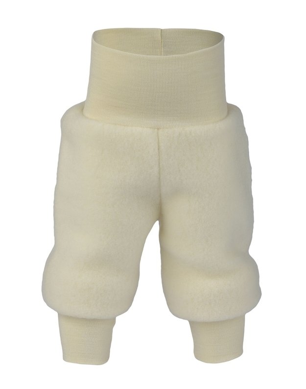 Engel long children's trousers with a waist Natural