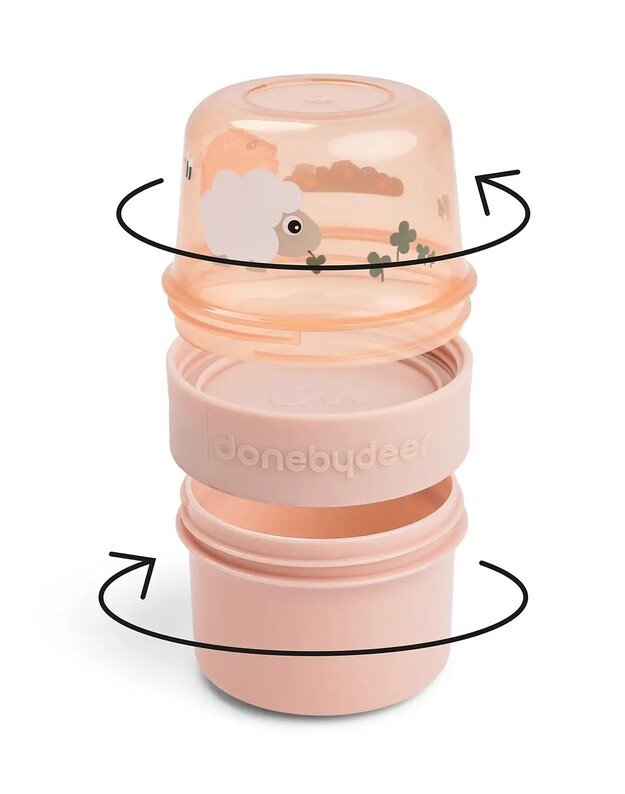 Done by Deer dvipusis maisto laikymo indelis Tiny Farm, rausvas 1