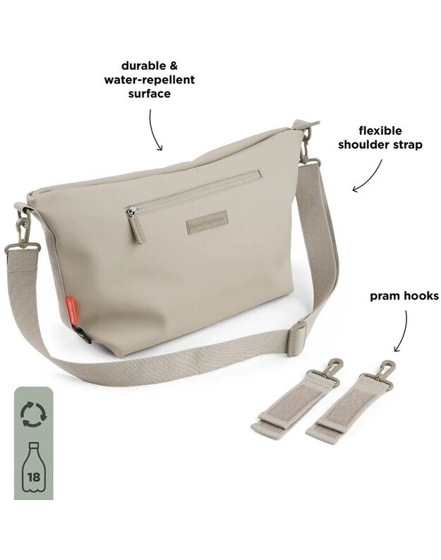 Done by Deer krepšys ant vežimėlio, smėlio spalvos 1