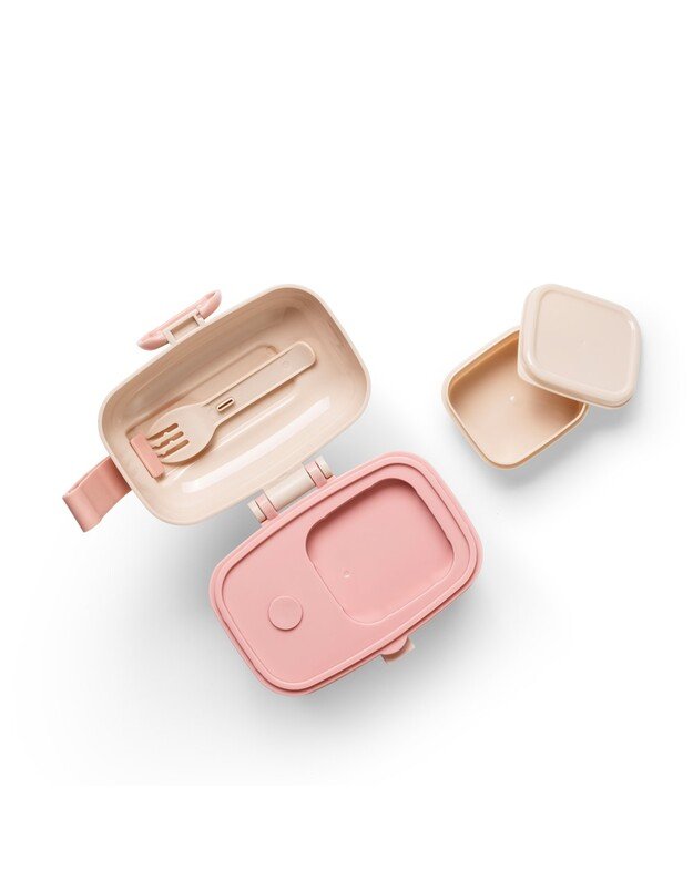 Elodie Details pietų ir užkandžių dėžutė Rosy Bow 2