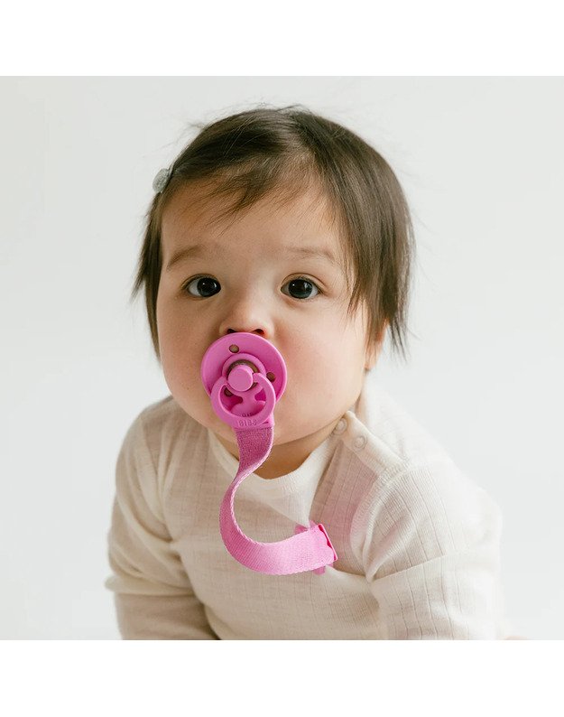 BIBS čiulptuko laikiklis Loop Bubblegum 2