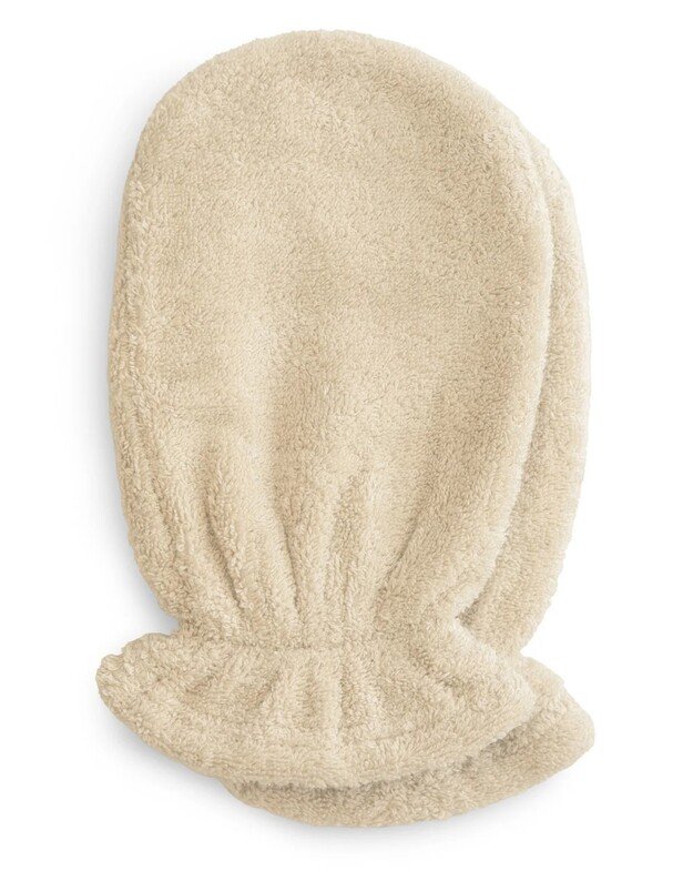 Mushie bath mitt Fog, 2pk