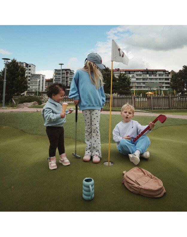 Mushie silikoninis laistytuvas French Blue, melsvas 3