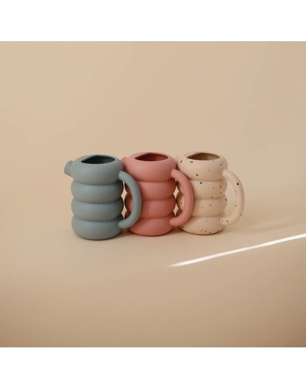 Mushie silikoninis laistytuvas French Blue, melsvas 8