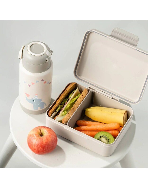 Done by Deer pietų dėžutė su skirtuku Celebration, smėlio spalvos 3