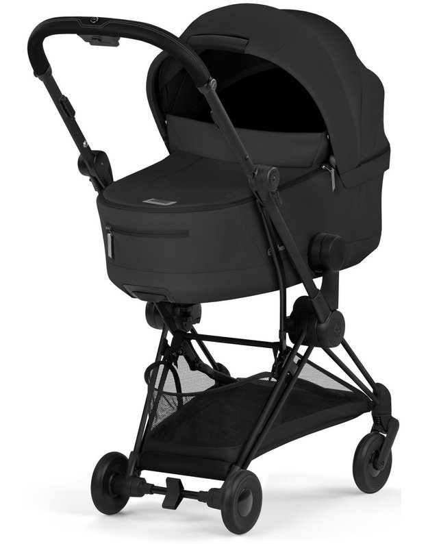 Cybex  COYA vežimėlis BLK Sepia Black, juodas