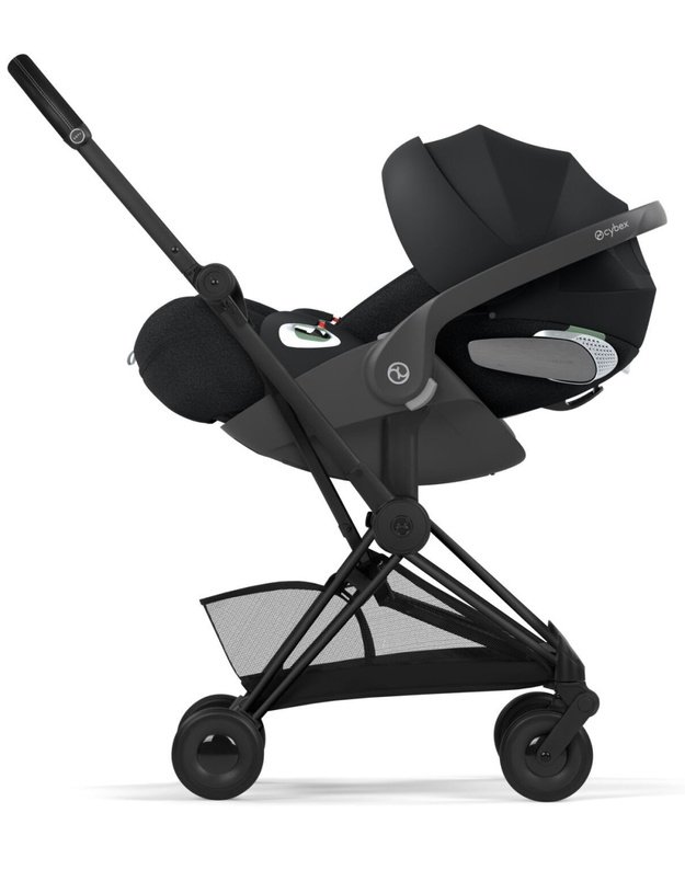 Cybex  COYA vežimėlis BLK Sepia Black, juodas