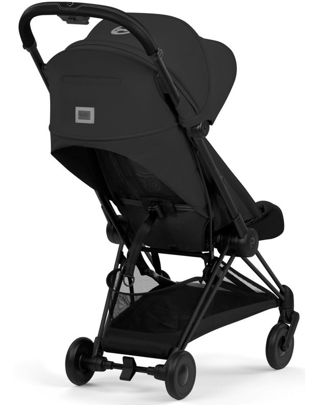 Cybex  COYA vežimėlis BLK Sepia Black, juodas