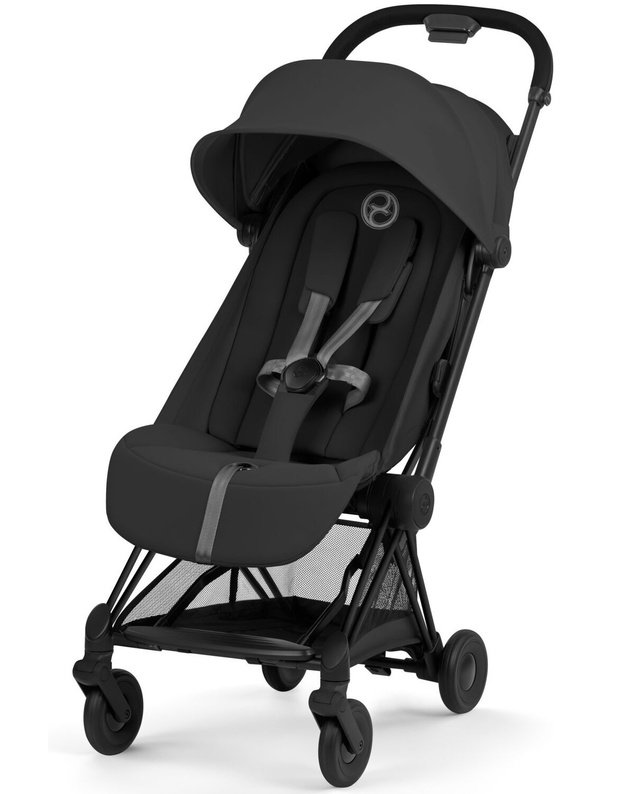Cybex  COYA vežimėlis BLK Sepia Black, juodas