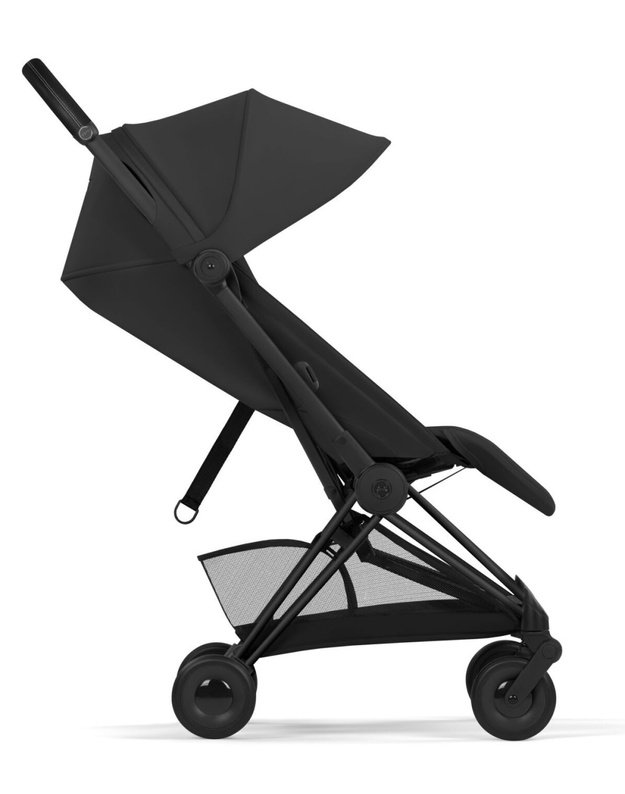 Cybex  COYA vežimėlis BLK Sepia Black, juodas