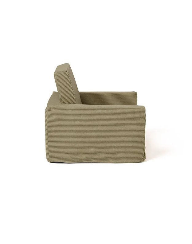 Kid's Concept sulankstomas vaikiškas fotelis Green