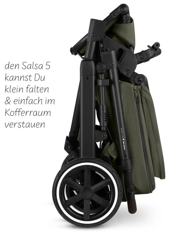ABC Design Salsa 5 Air 2in1 vežimėlis Avocado, žalias