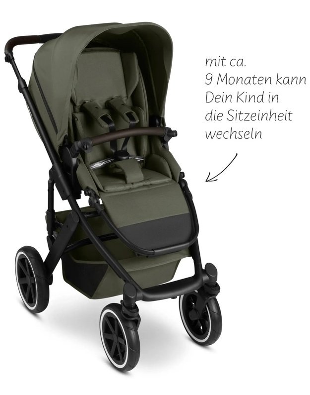 ABC Design Salsa 5 Air 2in1 vežimėlis Avocado, žalias