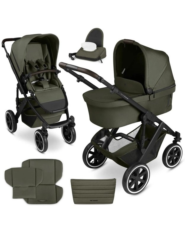 ABC Design Salsa 5 Air 2in1 vežimėlis Avocado, žalias