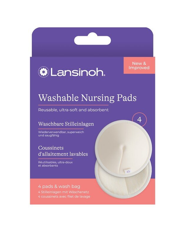 Lansinoh washable nursing pads, 4 pcs. 5
