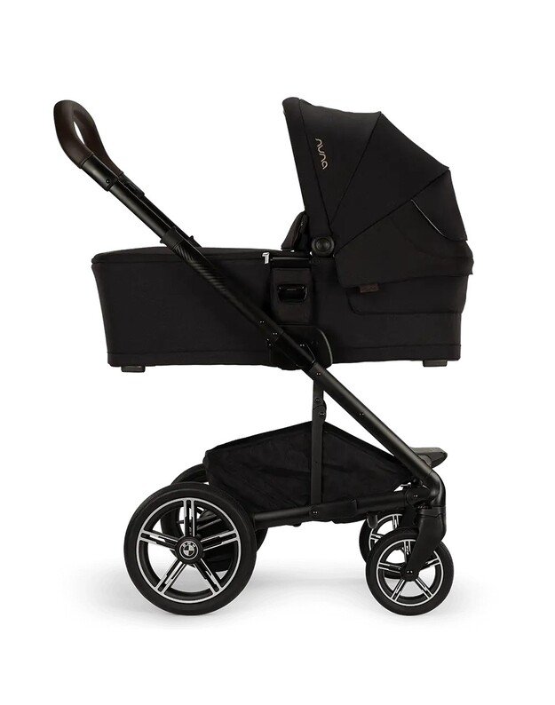 Nuna MIXX NEXT vežimėlio komplektas 2in1 BMW Element, juodas
